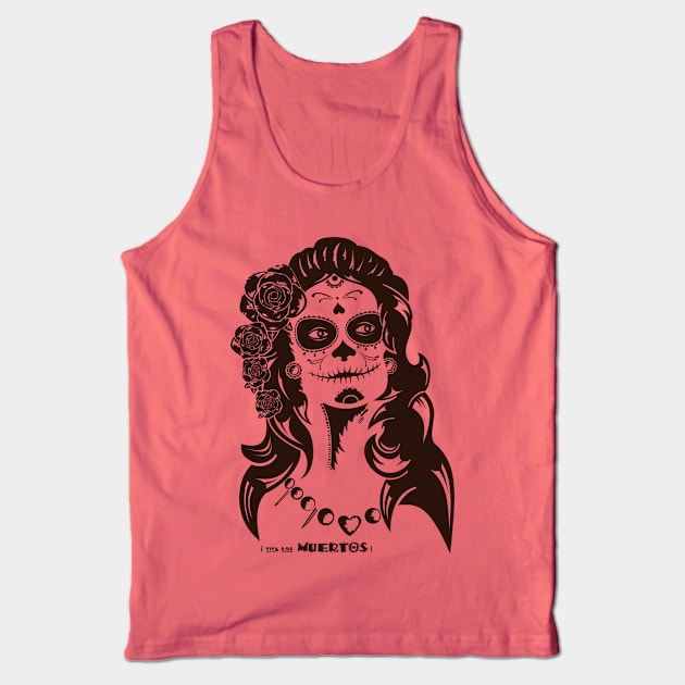 Dia de los Muertos Tank Top by Fran6